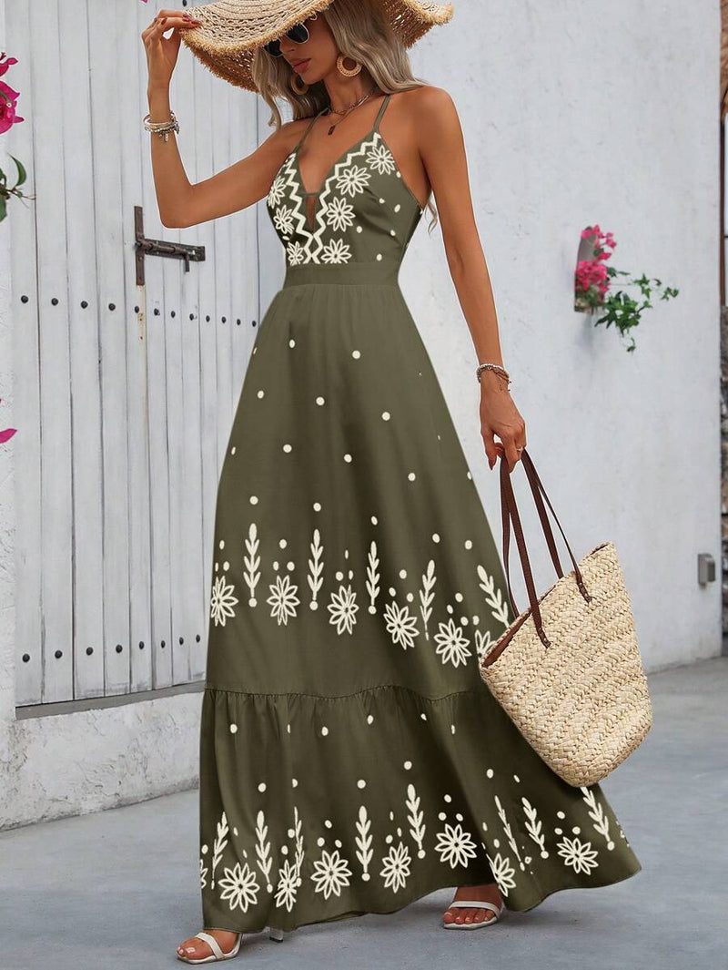 Vestido-Feminino-Longo-Estampa-Flores-Verde-Militar-GarageBuy-07