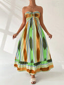 Vestido-Longo-Geométrico-Multicolorido-Bandeau-Amarelo-GarageBuy-04