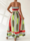 Vestido-Longo-Geométrico-Multicolorido-Bandeau-GarageBuy-05