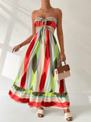 Vestido-Longo-Geométrico-Multicolorido-Bandeau-GarageBuy-06