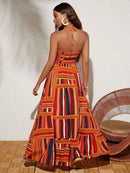 Vestido-Longo-Isadora-Listrado-Laranja-GarageBuy-05