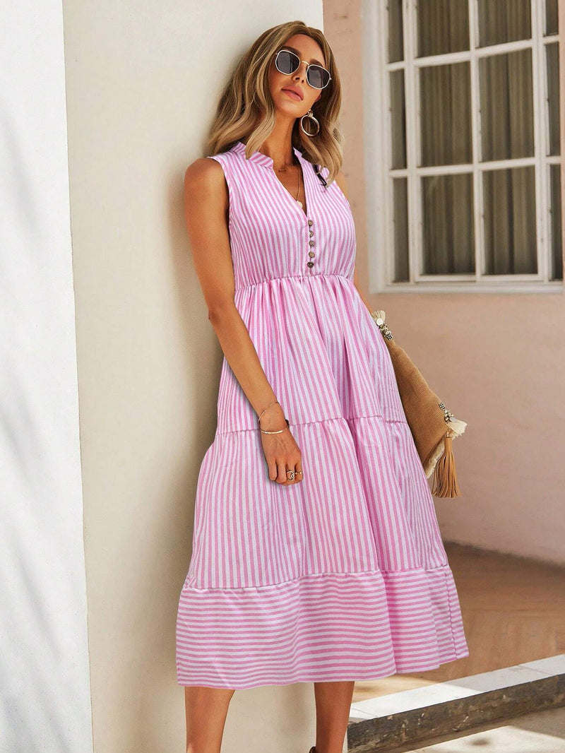 Vestido-Midi-Listrado-Rosa-Roberta-GarageBuy-01