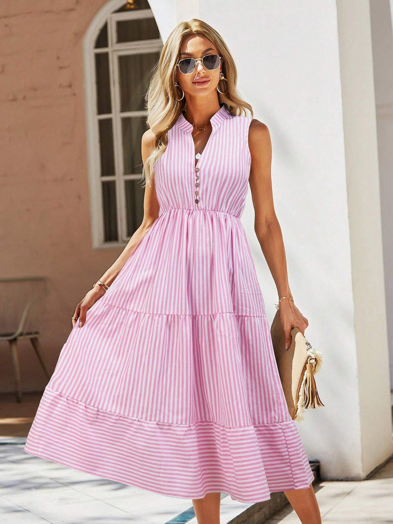 Vestido-Midi-Listrado-Rosa-Roberta-GarageBuy-09