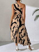 Vestido-Midi-Marrom-com-Preto-Plissado-Taise-GarageBuy-013